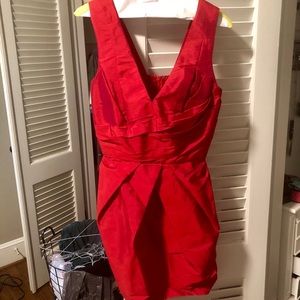 Red cocktail dress by Alexia Admor